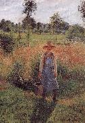 Camille Pissarro gardener Sweden oil painting artist